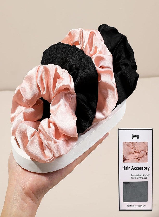 Ivyu Hair Scrunchies for Women - Hair Ties No Damage Both for Thick Hair or Thin Hair Curl Hair No Crease Scrunchies Ponytail Holder No Hurt Your Hair - Image 1